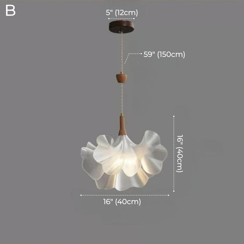 Evania Floral Pendant Light