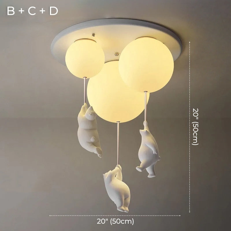 Abat-jour ballon animal pour enfants