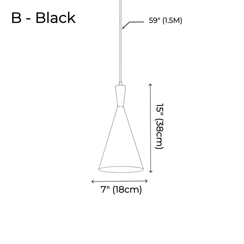 Alpine Metal Pendant Light
