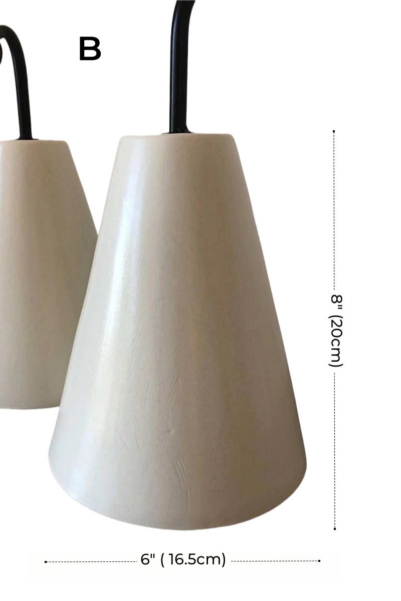 Rustic White Bathroom Wall Sconce