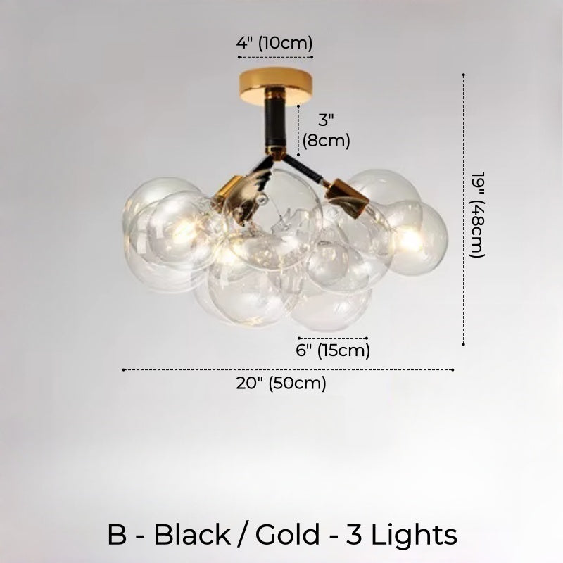Aeria Bubble Glass Light