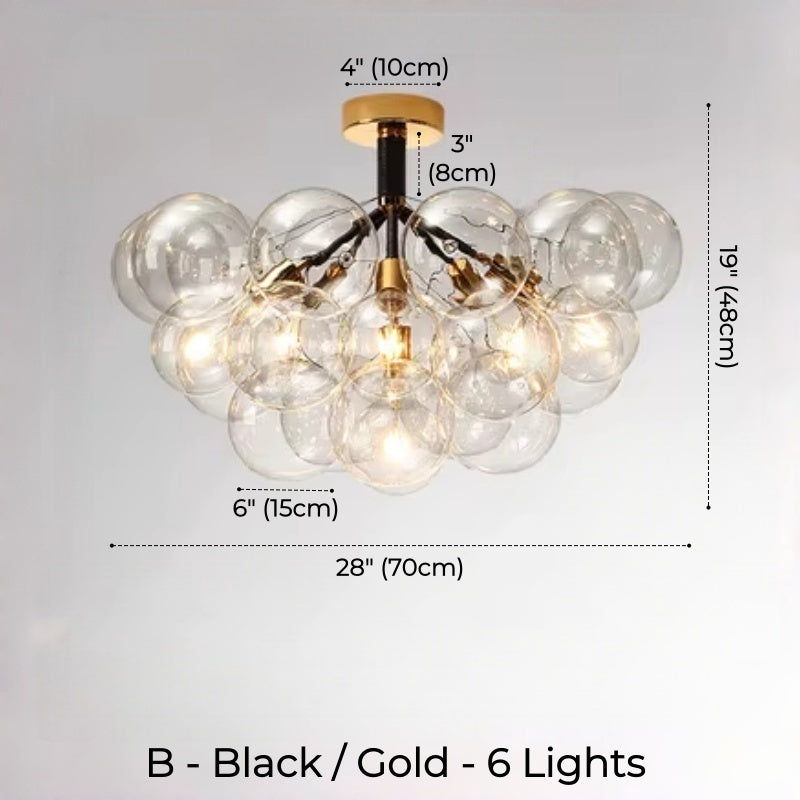Aeria Bubble Glass Light