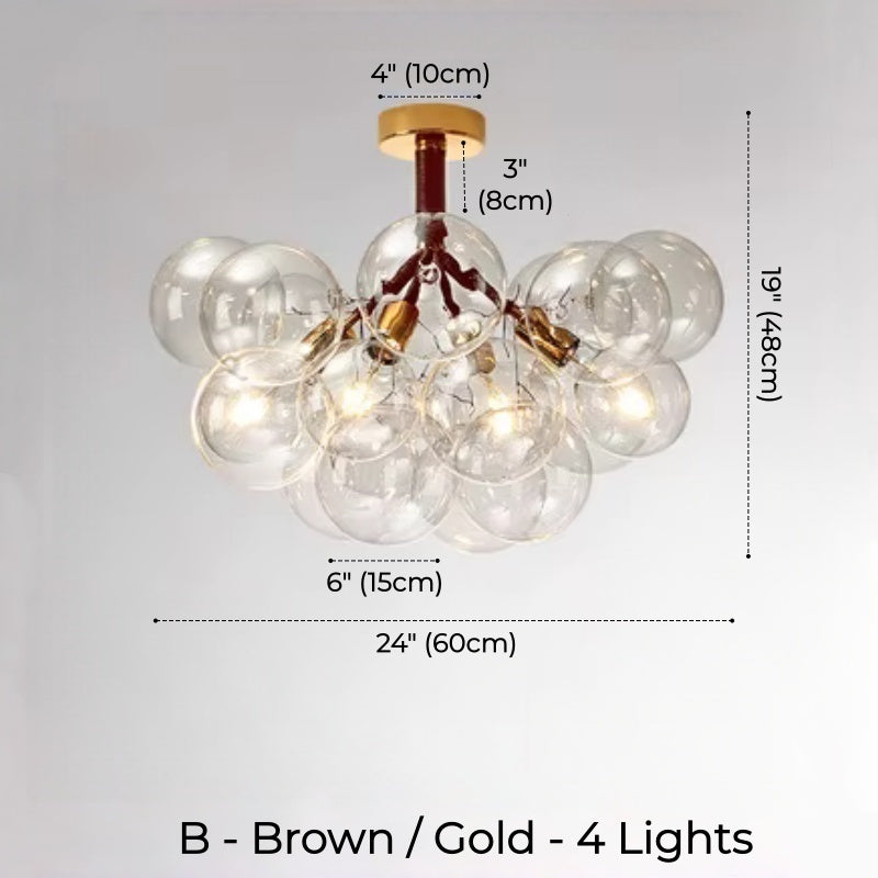 Aeria Bubble Glass Light