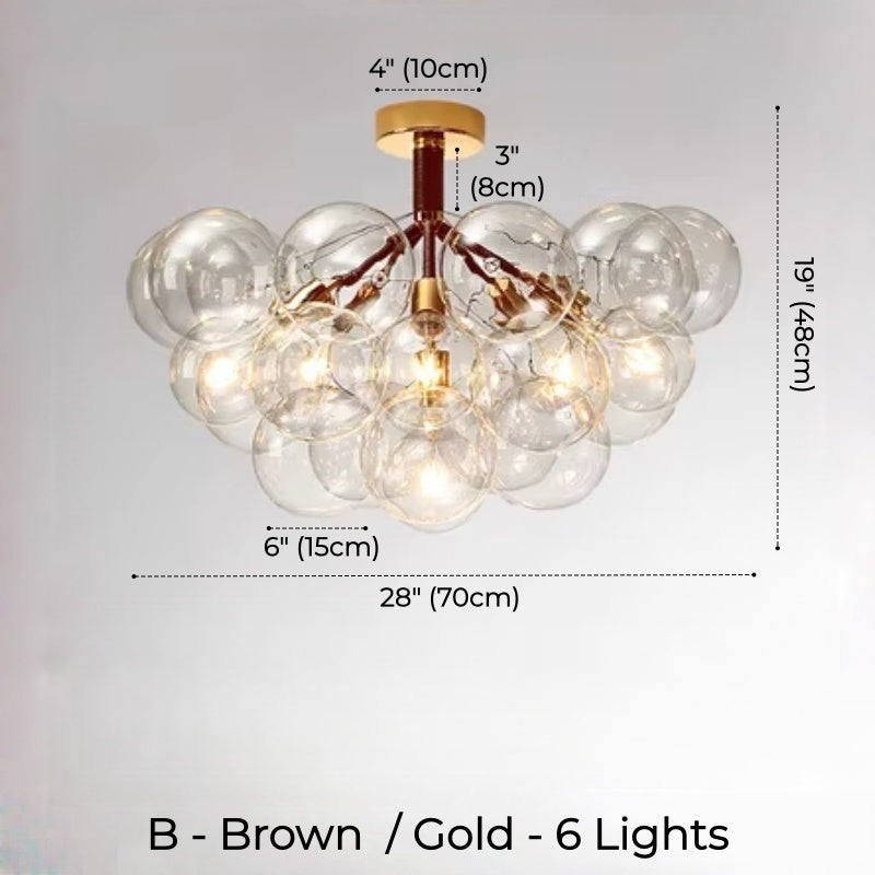 Aeria Bubble Glass Light