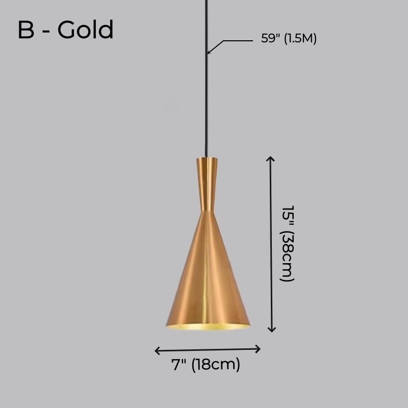 Alpine Metal Pendant Light