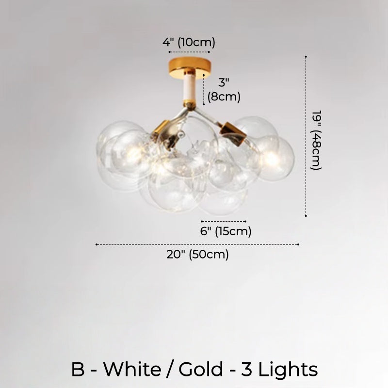 Aeria Bubble Glass Light