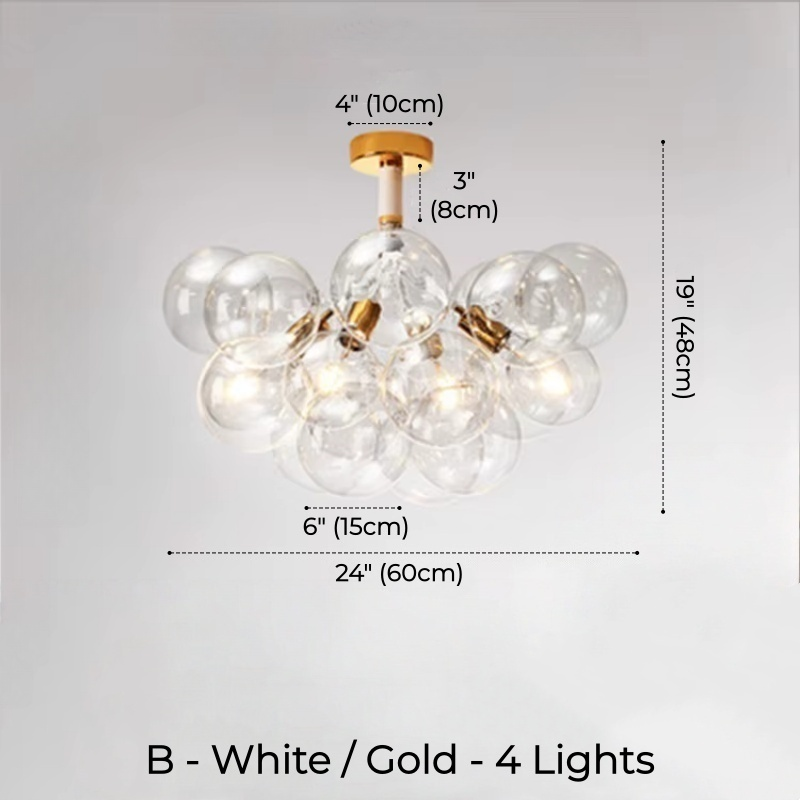 Aeria Bubble Glass Light
