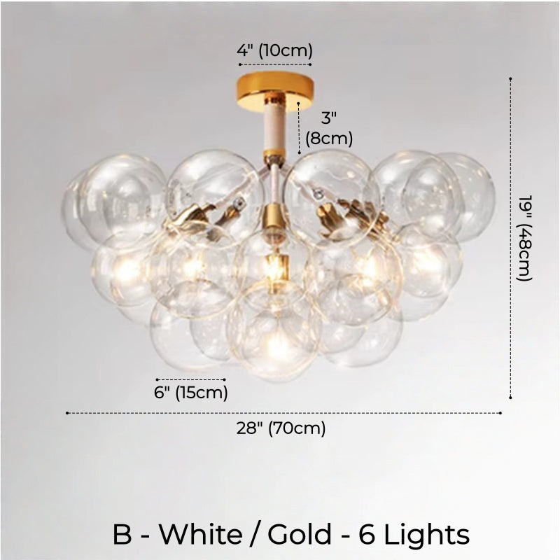 Aeria Bubble Glass Light