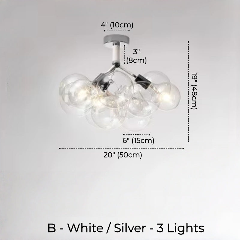 Aeria Bubble Glass Light