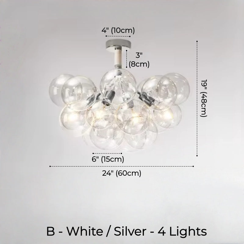 Aeria Bubble Glass Light