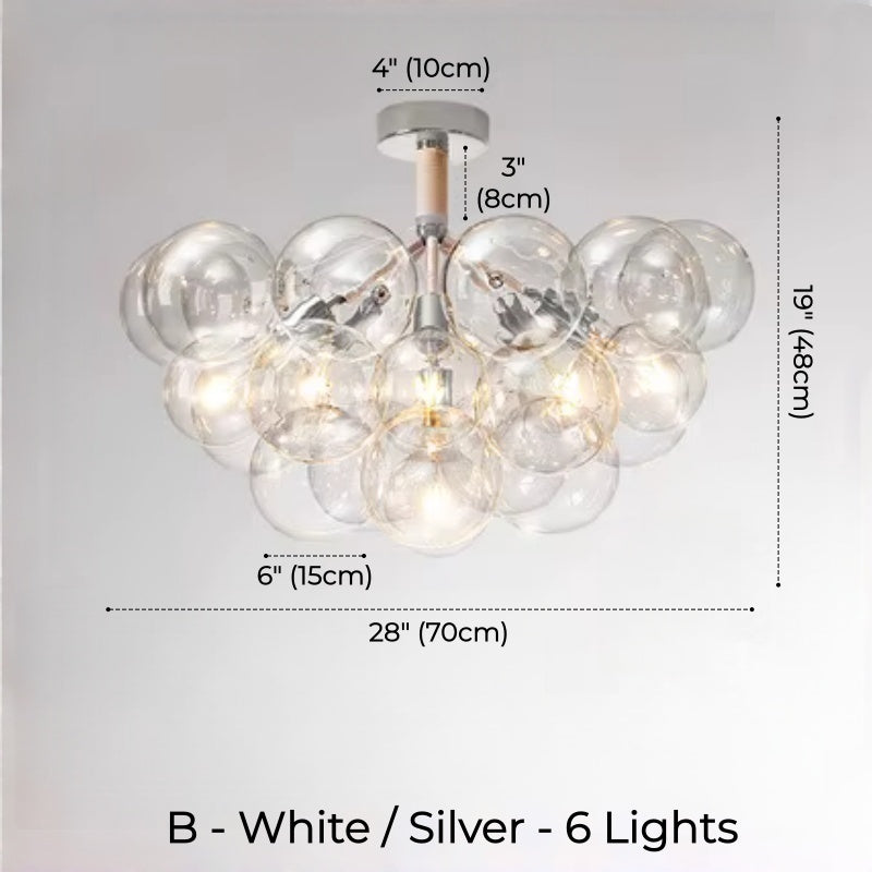 Aeria Bubble Glass Light