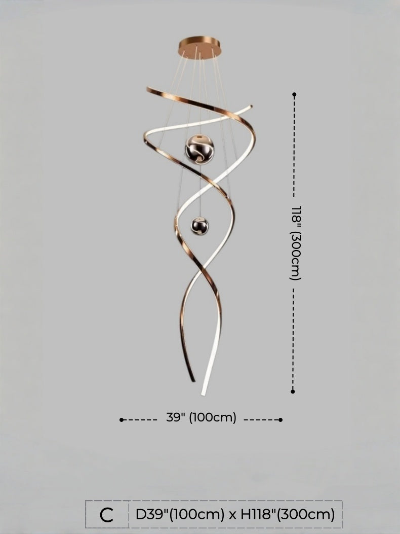 Odette Ballet Chandelier