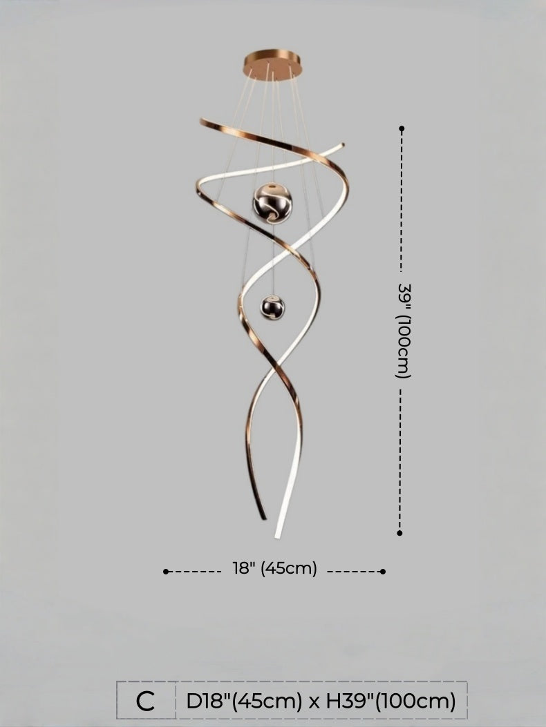 Odette Ballet Chandelier