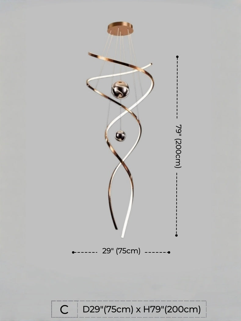 Odette Ballet Chandelier
