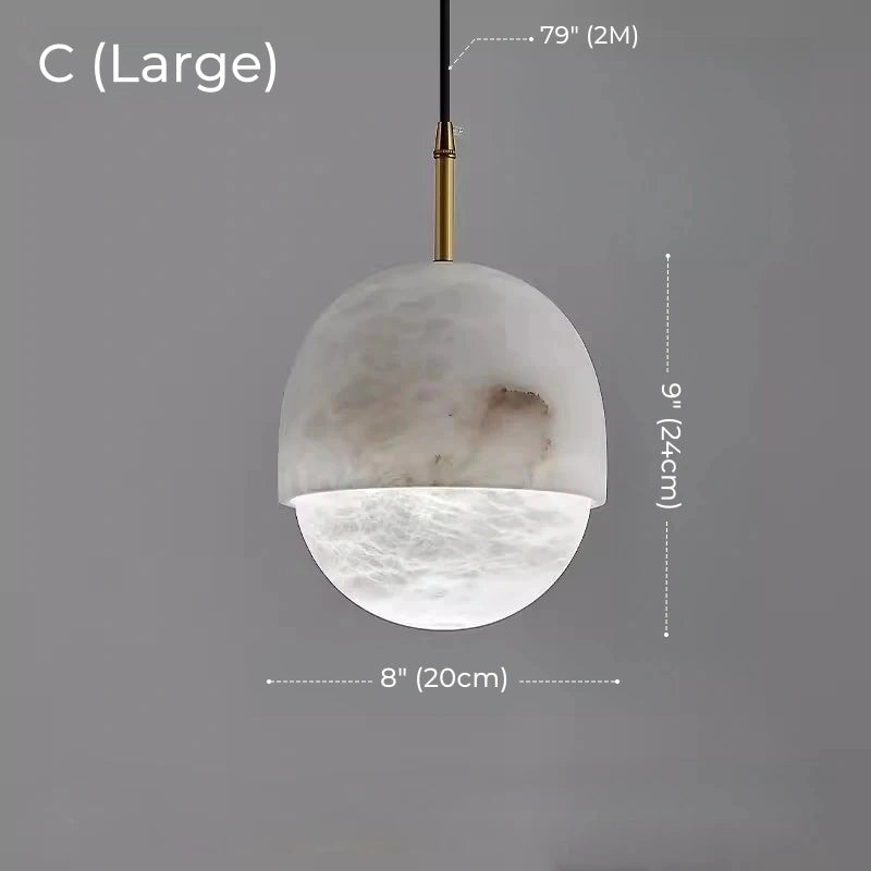 Atelier Alabaster Pendant Light Collection
