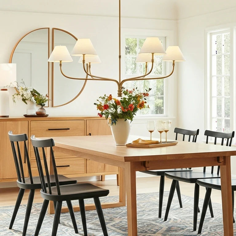 Collins Modern Metal Chandelier