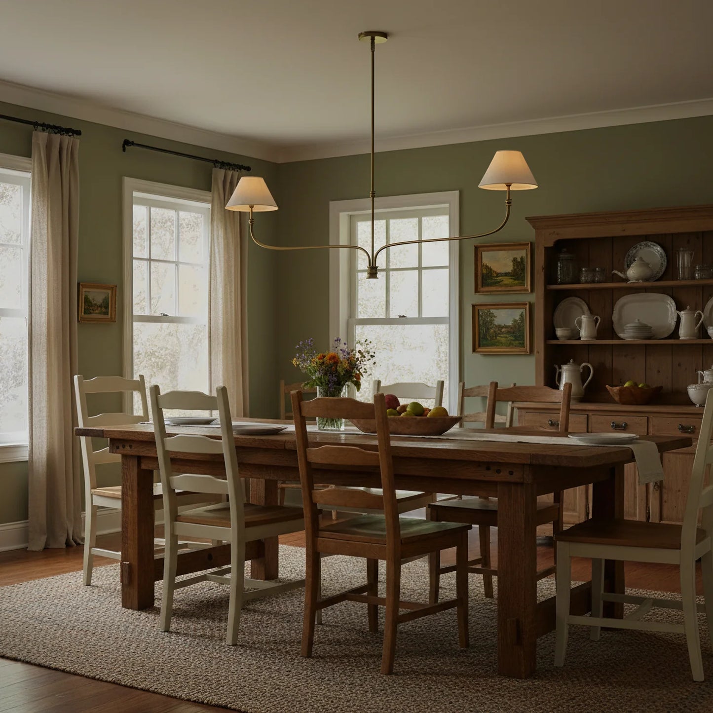 Collins Modern Metal Chandelier