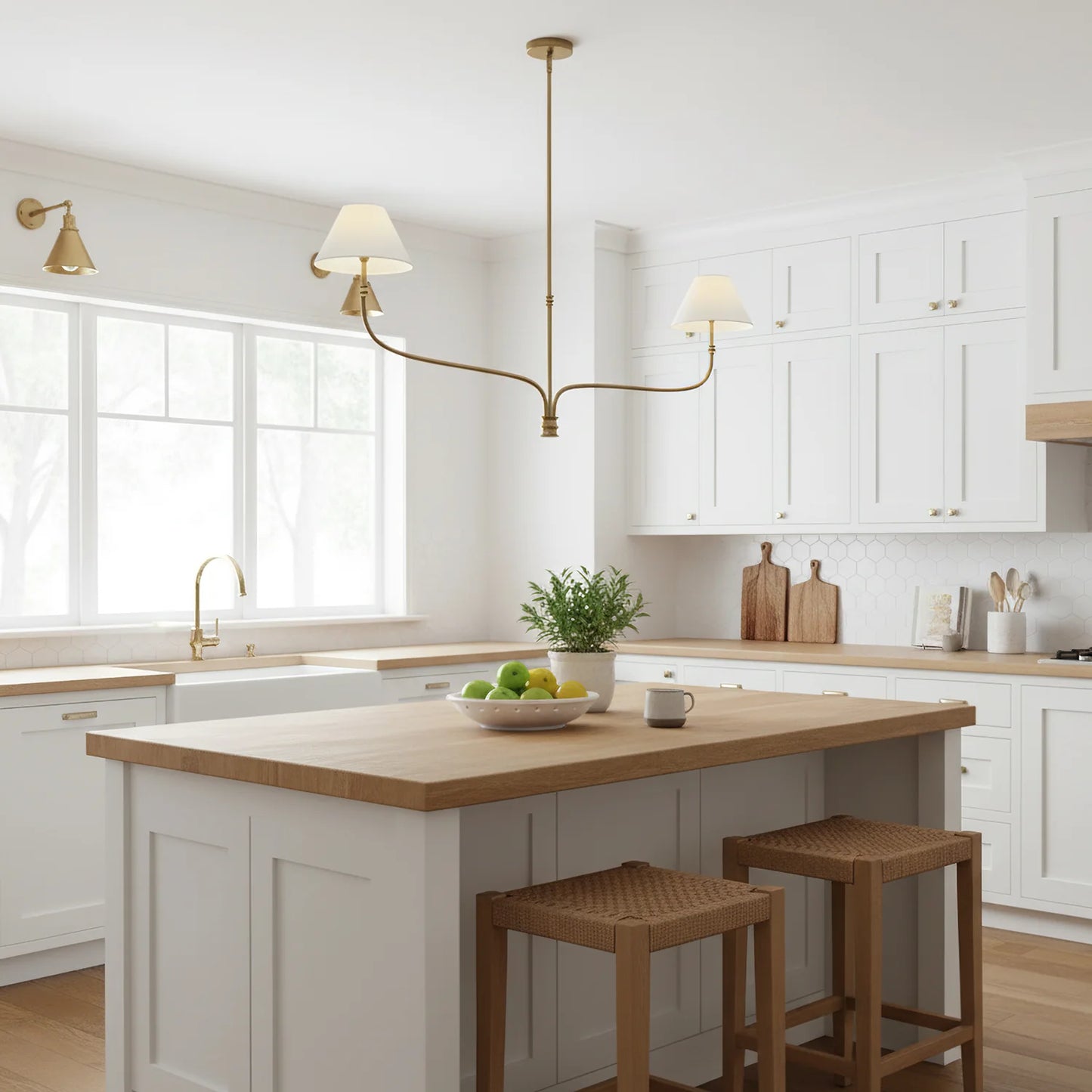 Collins Modern Metal Chandelier