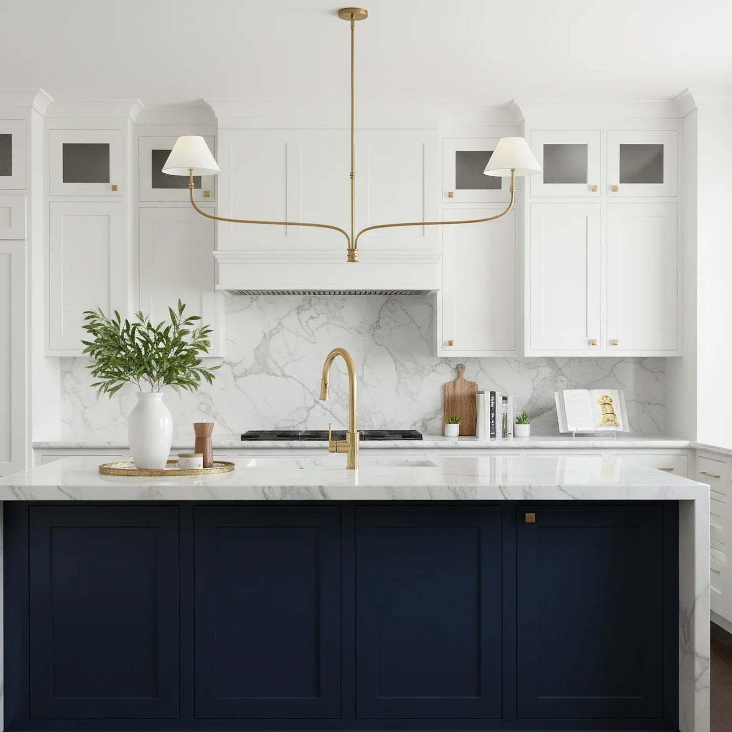 Collins Modern Metal Chandelier