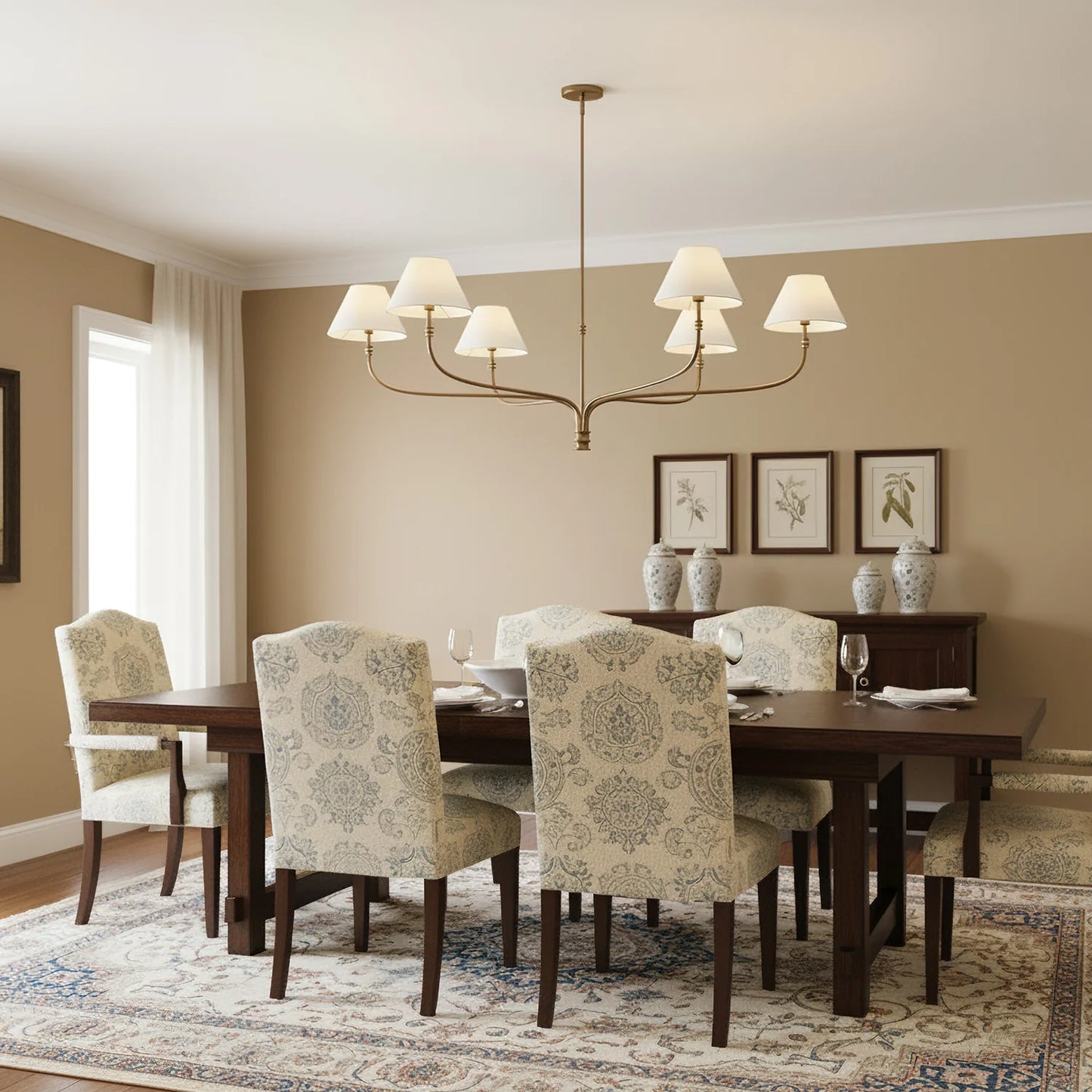 Collins Modern Metal Chandelier