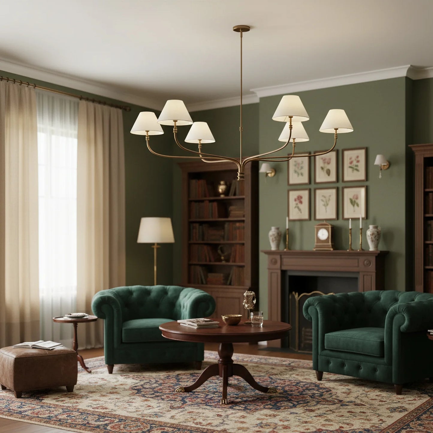 Collins Modern Metal Chandelier