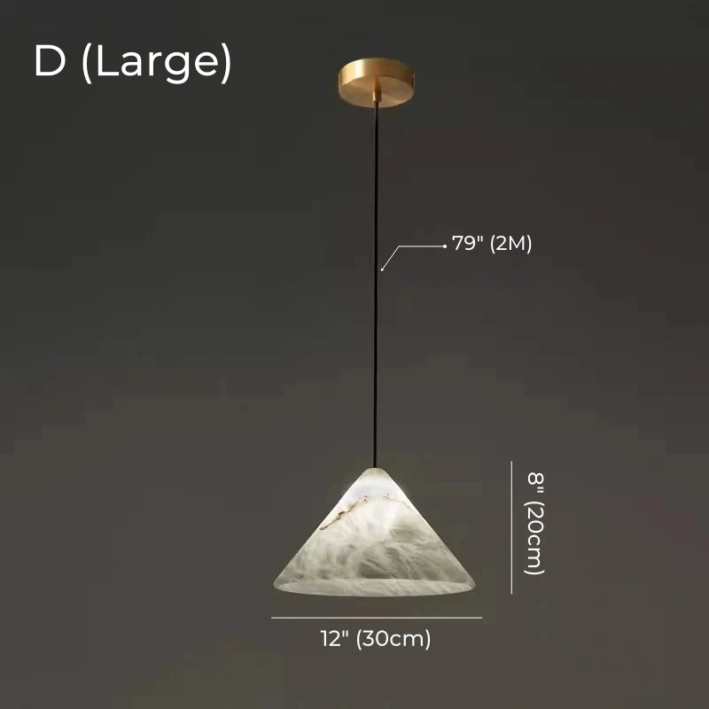 Atelier Alabaster Pendant Light Collection
