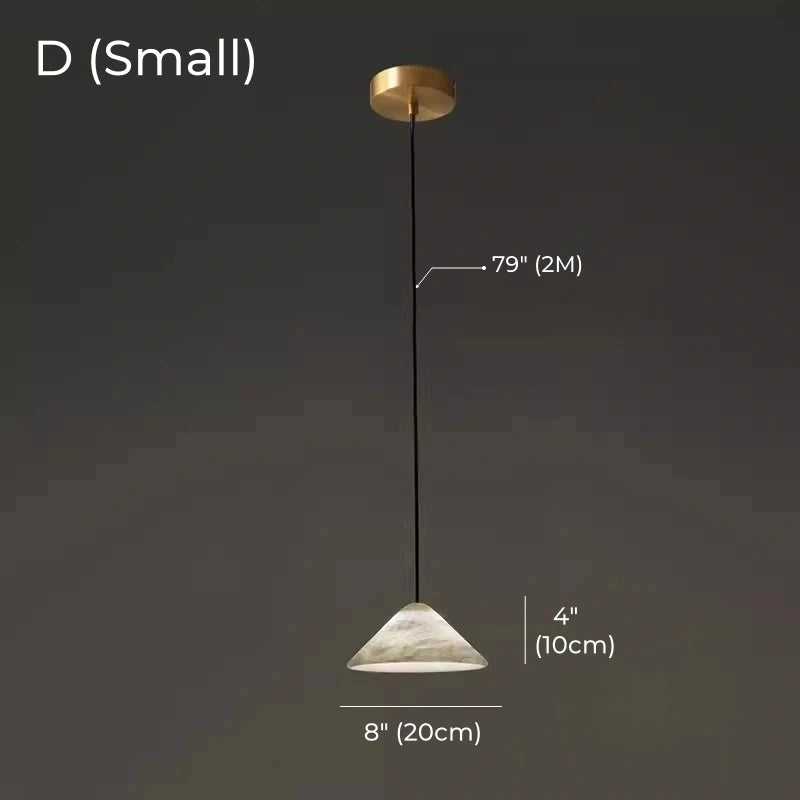 Atelier Alabaster Pendant Light Collection