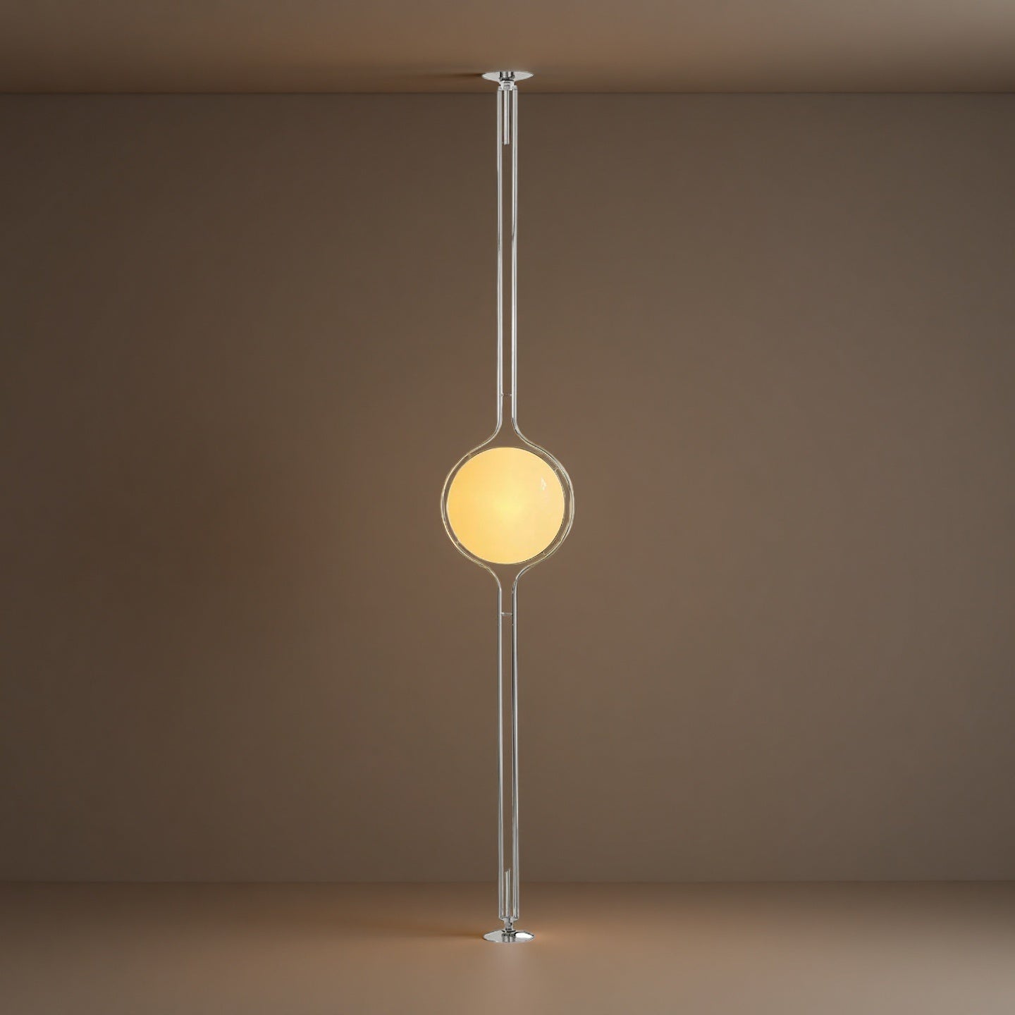 Home Decor Metal Chrome Desk Floor Lamp for Living Room