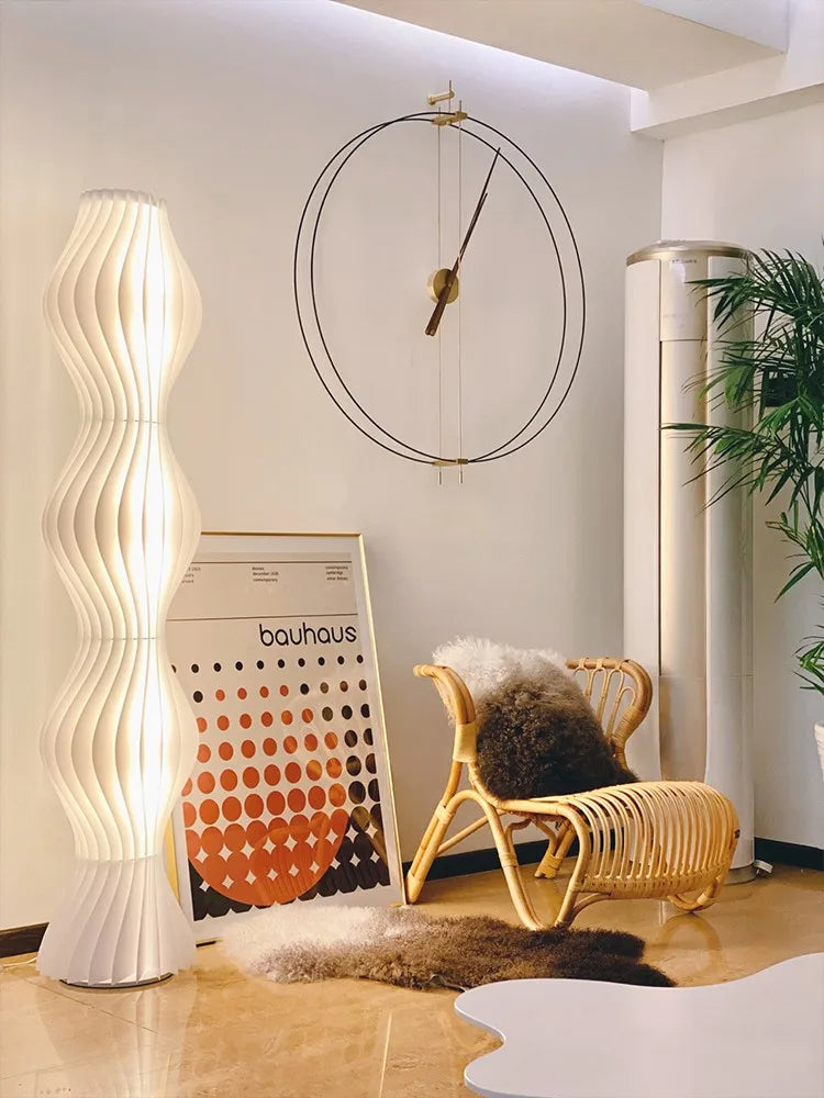 Nordic Modern Cream Acrylic Floor Lamp