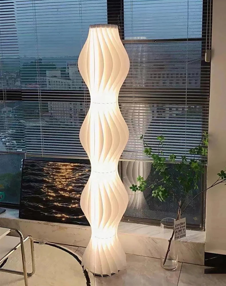 Nordic Modern Cream Acrylic Floor Lamp