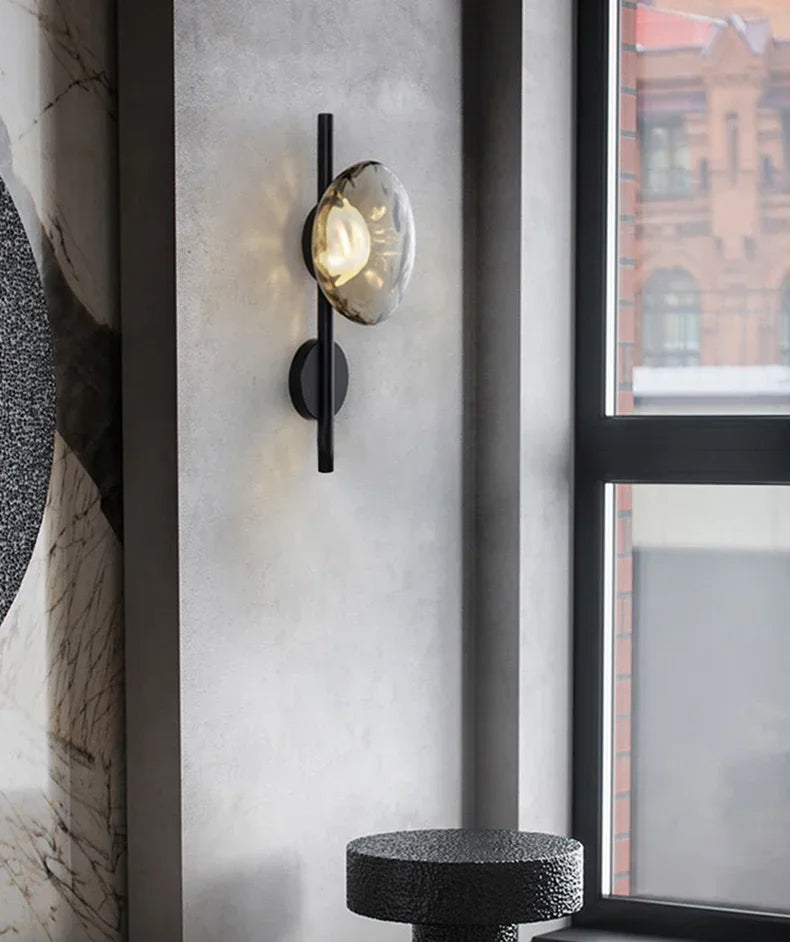 Elio Glass & Metal Wall Lamp Collection