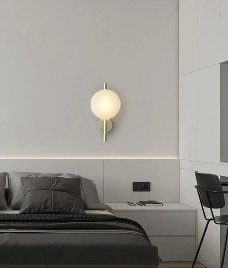 Elio Glass & Metal Wall Lamp Collection