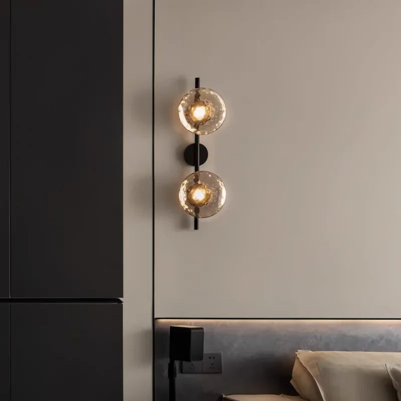 Elio Glass & Metal Wall Lamp Collection