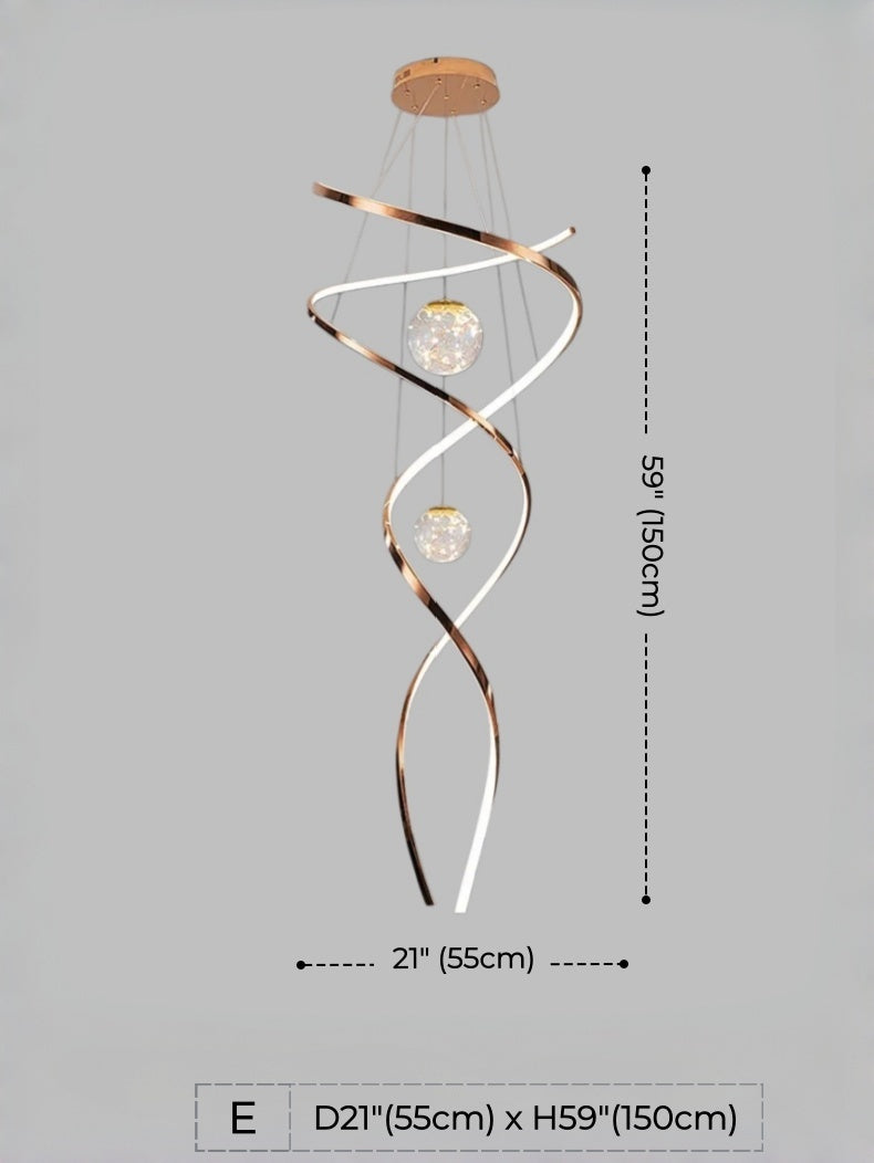 Odette Ballet Chandelier