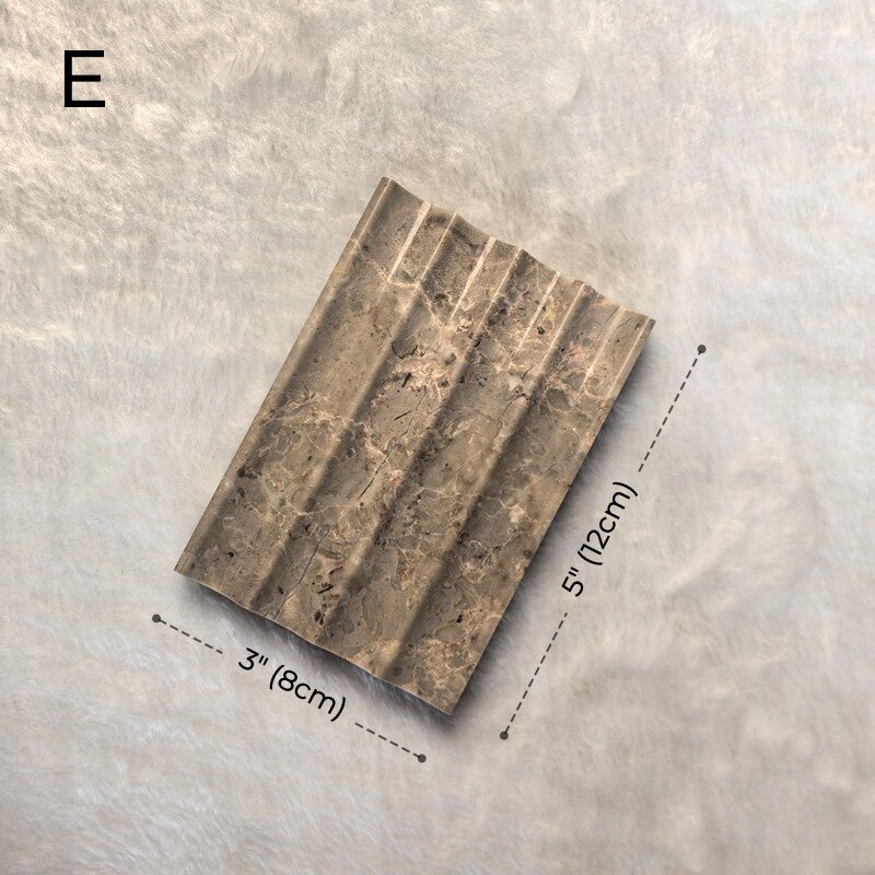 Aurelia Wave Marble Soap Dish