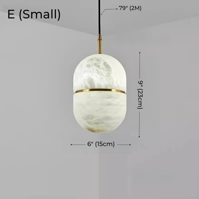 Atelier Alabaster Pendant Light Collection