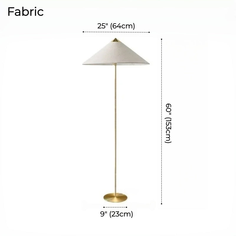 Monaco Oversized Cone Floor Lamp