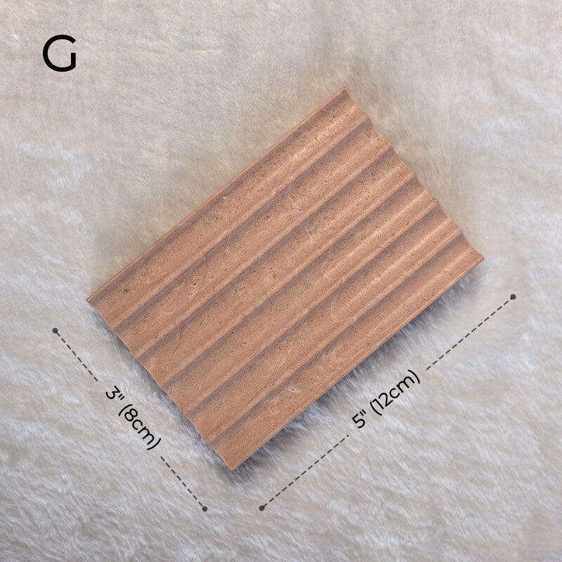 Aurelia Wave Marble Soap Dish