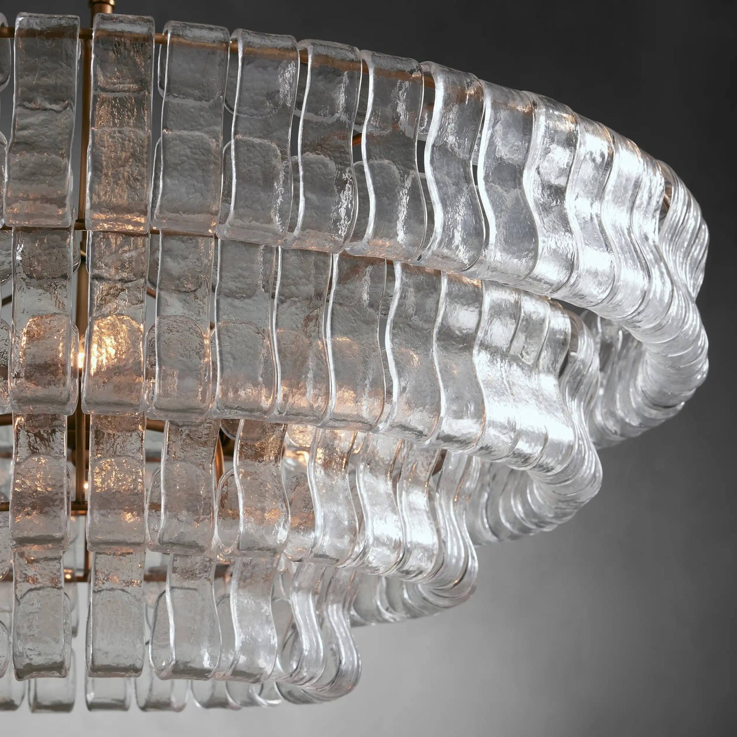 Juliet Multi-Tier Crystal Round Chandelier