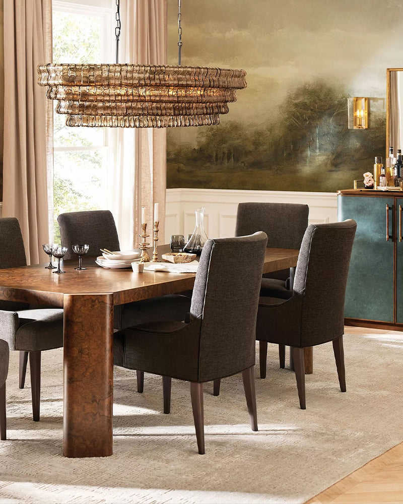 Juliet Multi-Tier Oval Crystal Chandelier