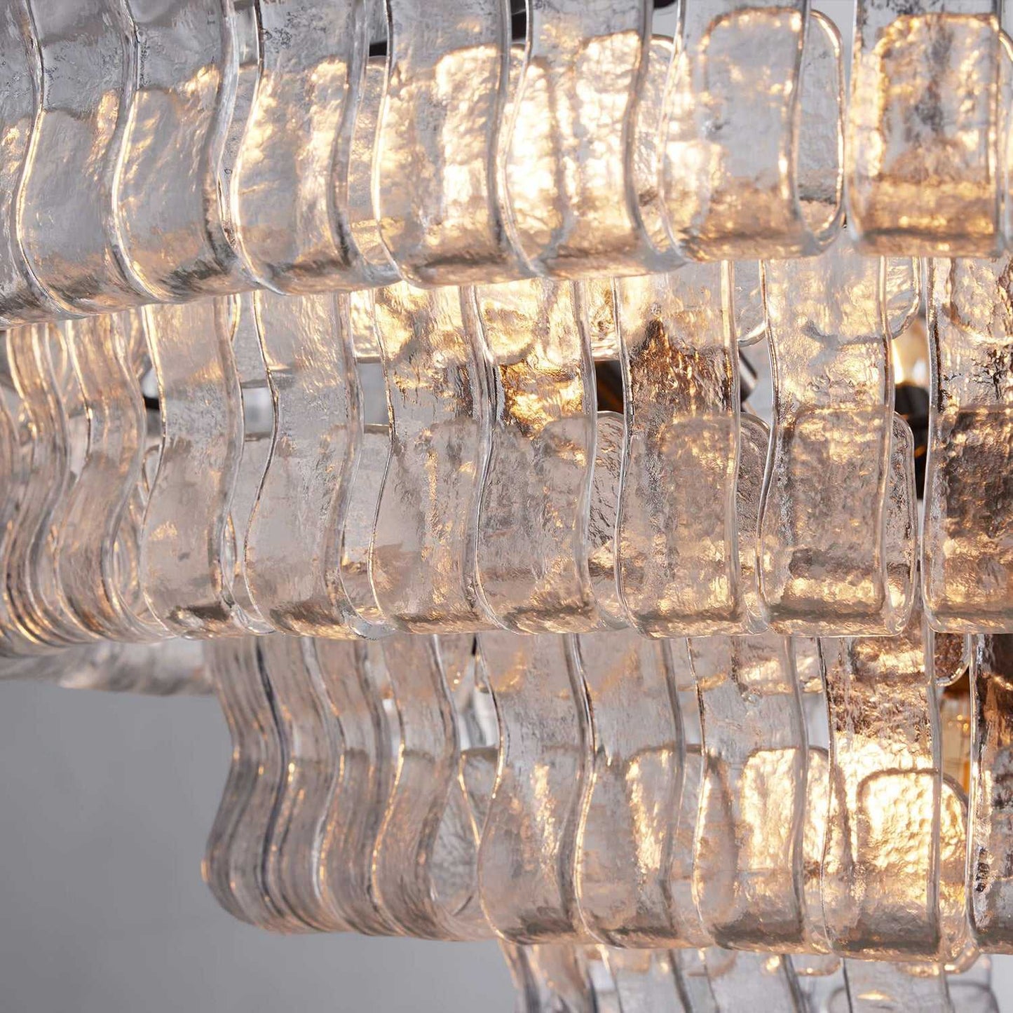 Juliet Multi-Tier Oval Crystal Chandelier