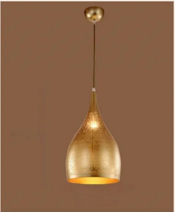 Marrakesh Perforated Metal Pendant Light