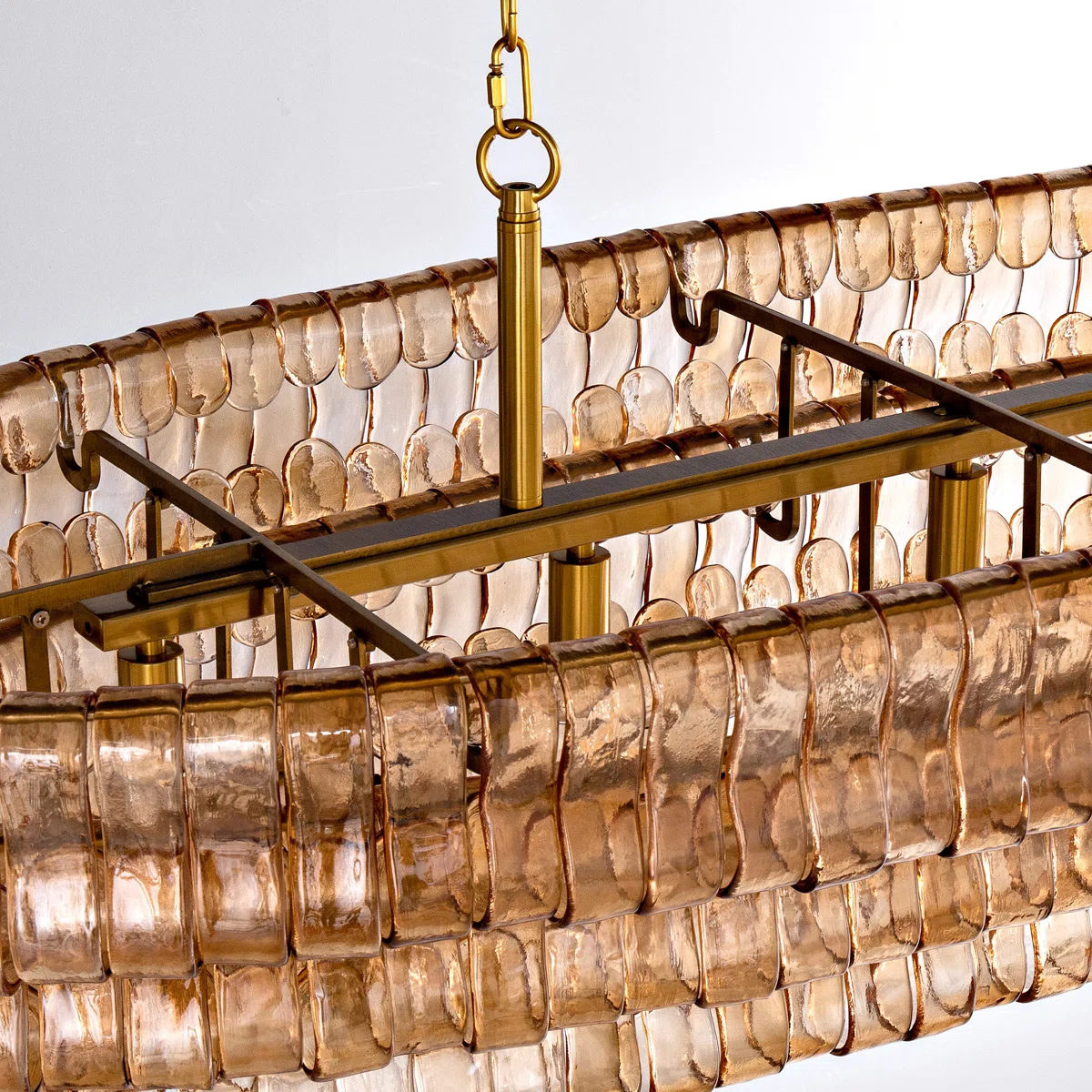 Juliet Multi-Tier Oval Crystal Chandelier