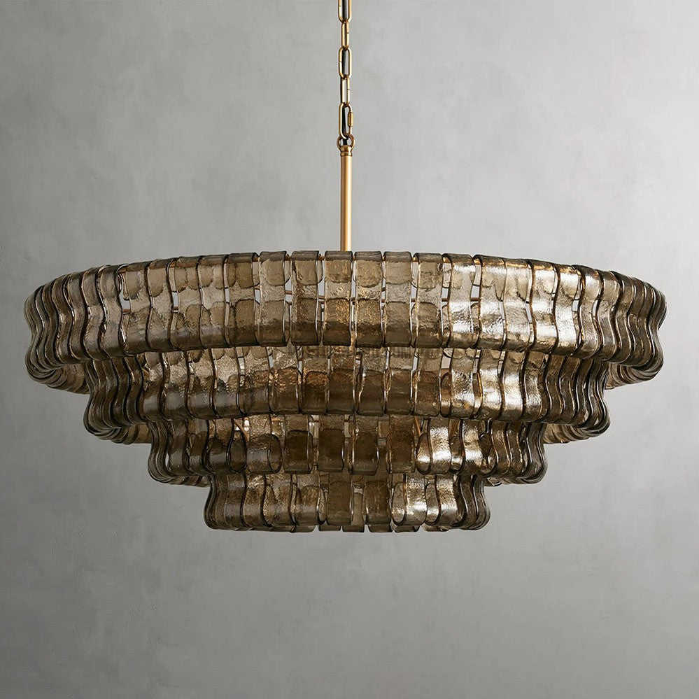 Juliet Multi-Tier Crystal Round Chandelier