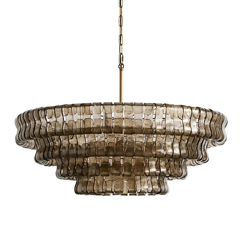 Juliet Multi-Tier Crystal Round Chandelier