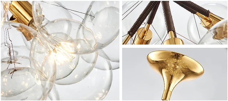 Aeria Bubble Glass Light