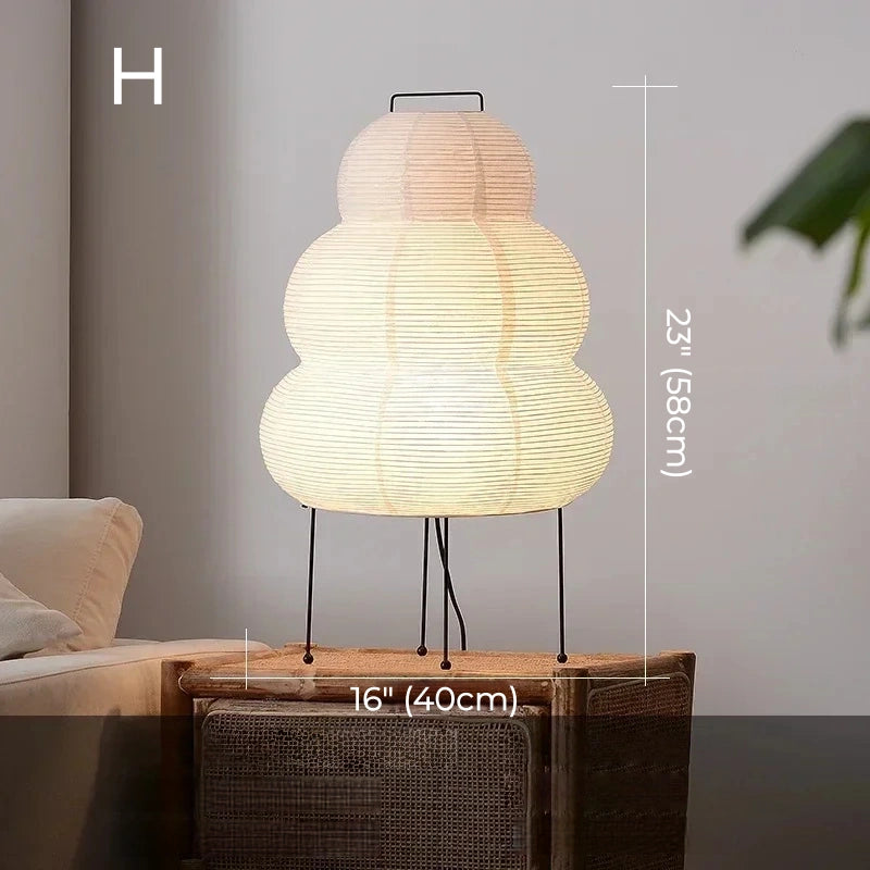 Nomi Rice Paper Floor Lamp Collection
