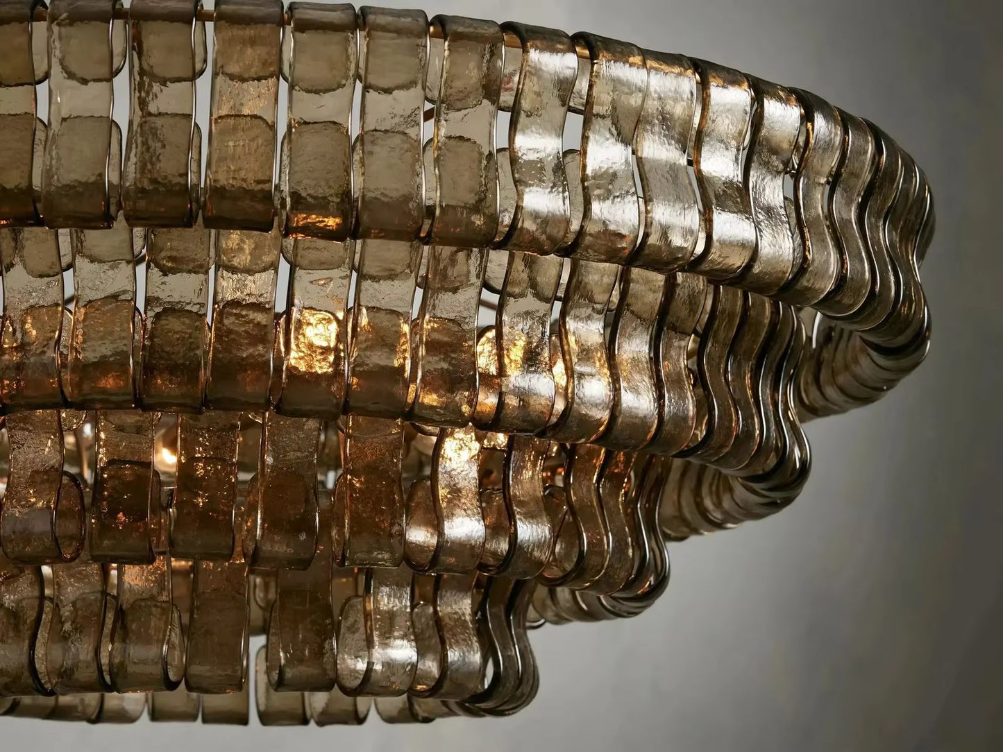 Juliet Multi-Tier Oval Crystal Chandelier