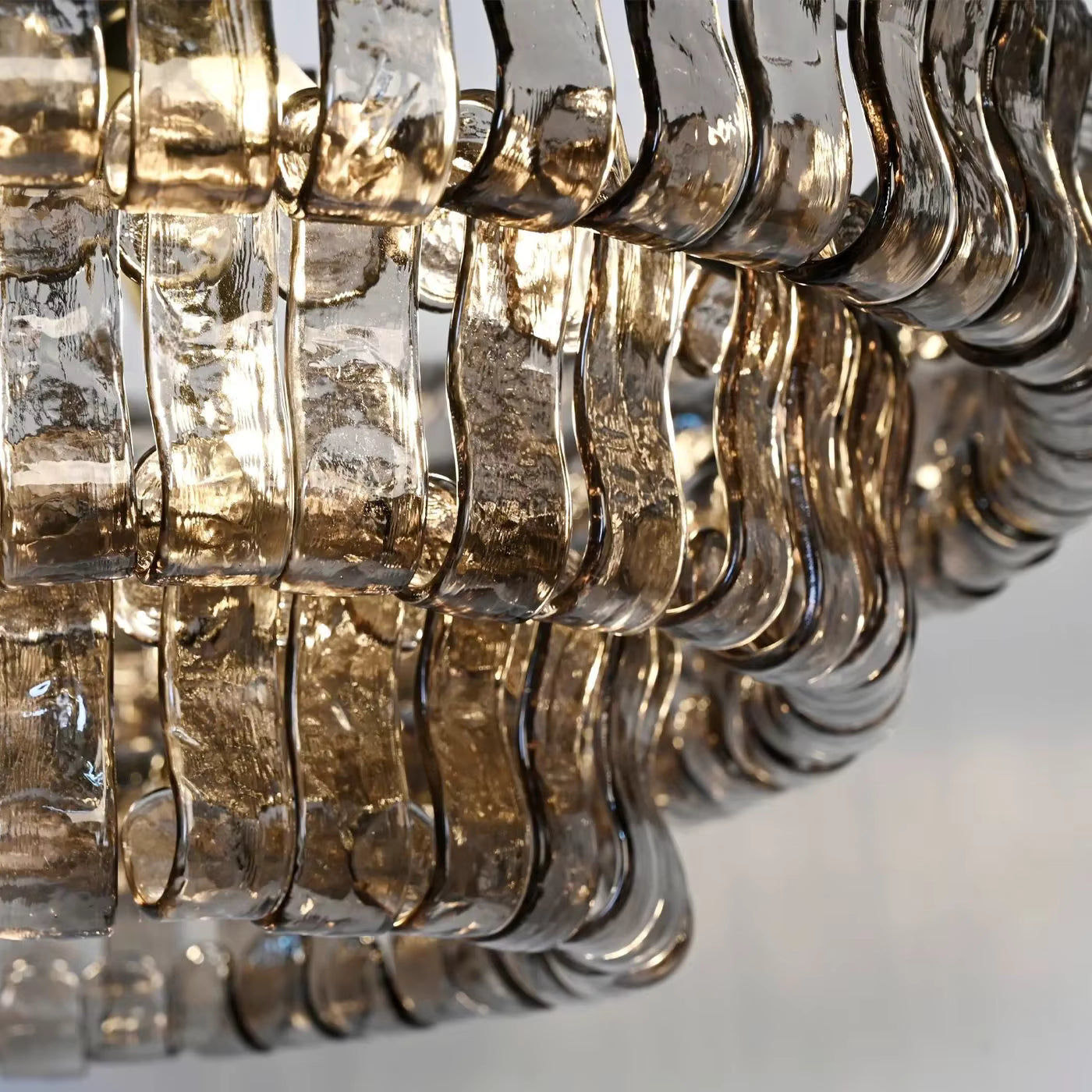 Juliet Multi-Tier Oval Crystal Chandelier