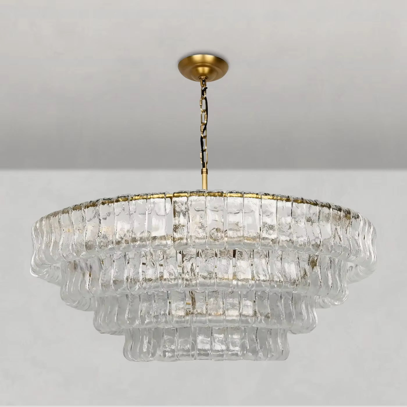 Juliet Multi-Tier Crystal Round Chandelier